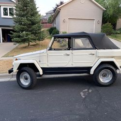 Newly rebuilt 74 VW Thing