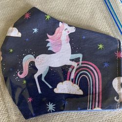 Unicorns Face Mask 
