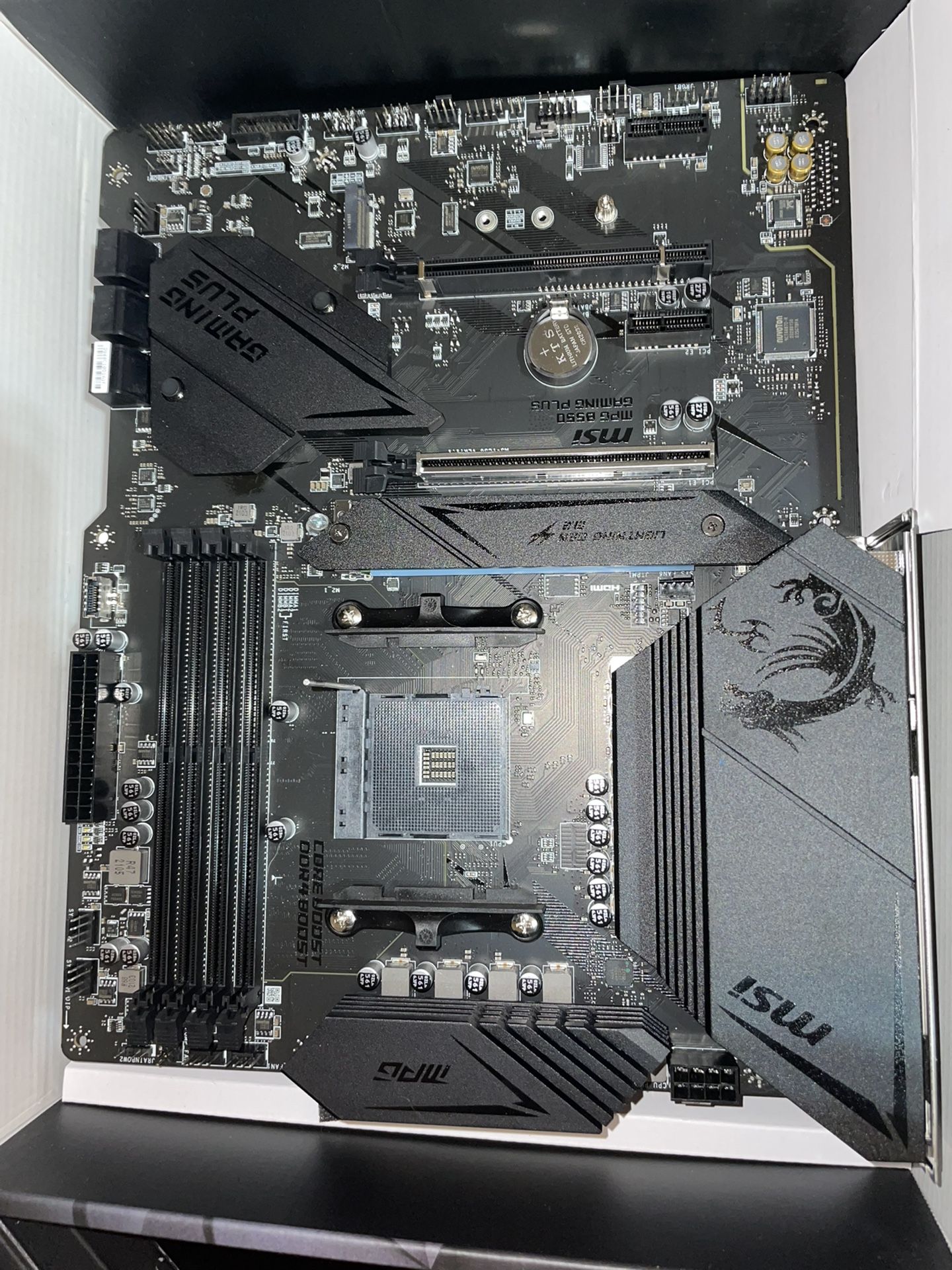 MSI B550 ,AMD prism LED Cooler