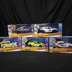 Hot Wheels Pull-Back Speeders - Collector Set