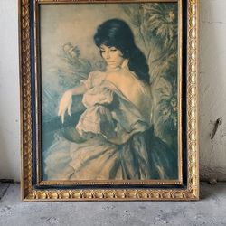 ACUADRO DE  Gitana Antigua 