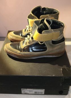 Diesel Black Gold ALEN-MB High-Top Sneakers