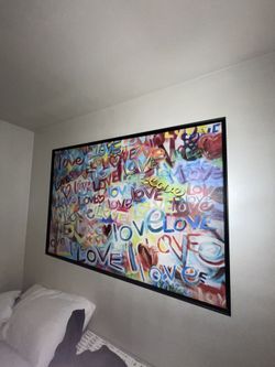 “Love” painting