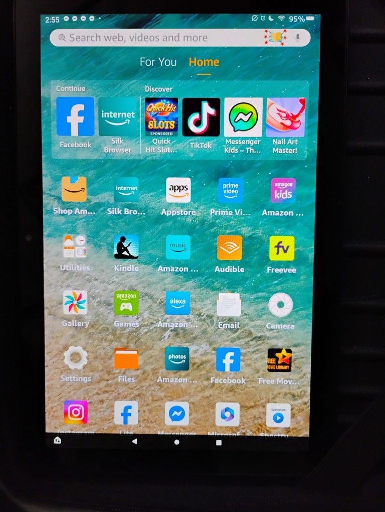 Amazon Fire Tablet And Heavy Duty Case