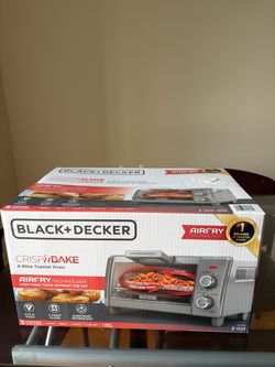 BLACK+DECKER Crisp ’N Bake Air Fry 4-Slice Toaster Oven