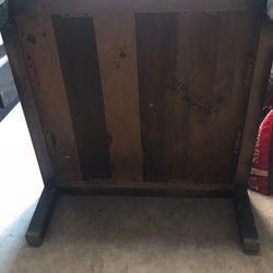 Solid Wood Vintage Table $40