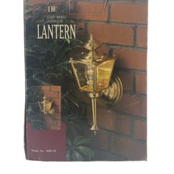 IDC Solid Brass Out Door Lantern Model No 2020-02