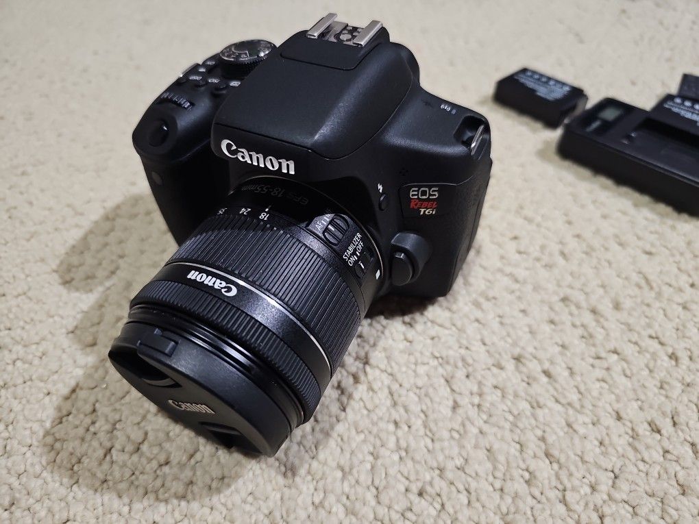 Canon EOS T6i Digital SLR 750D DSLR 24.4 megapixal