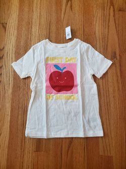 New 6T Girl First Day Of School Shirt