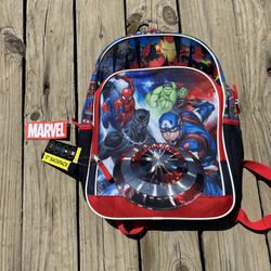 Marvel Universe Avengers Boys 17” Backpack 