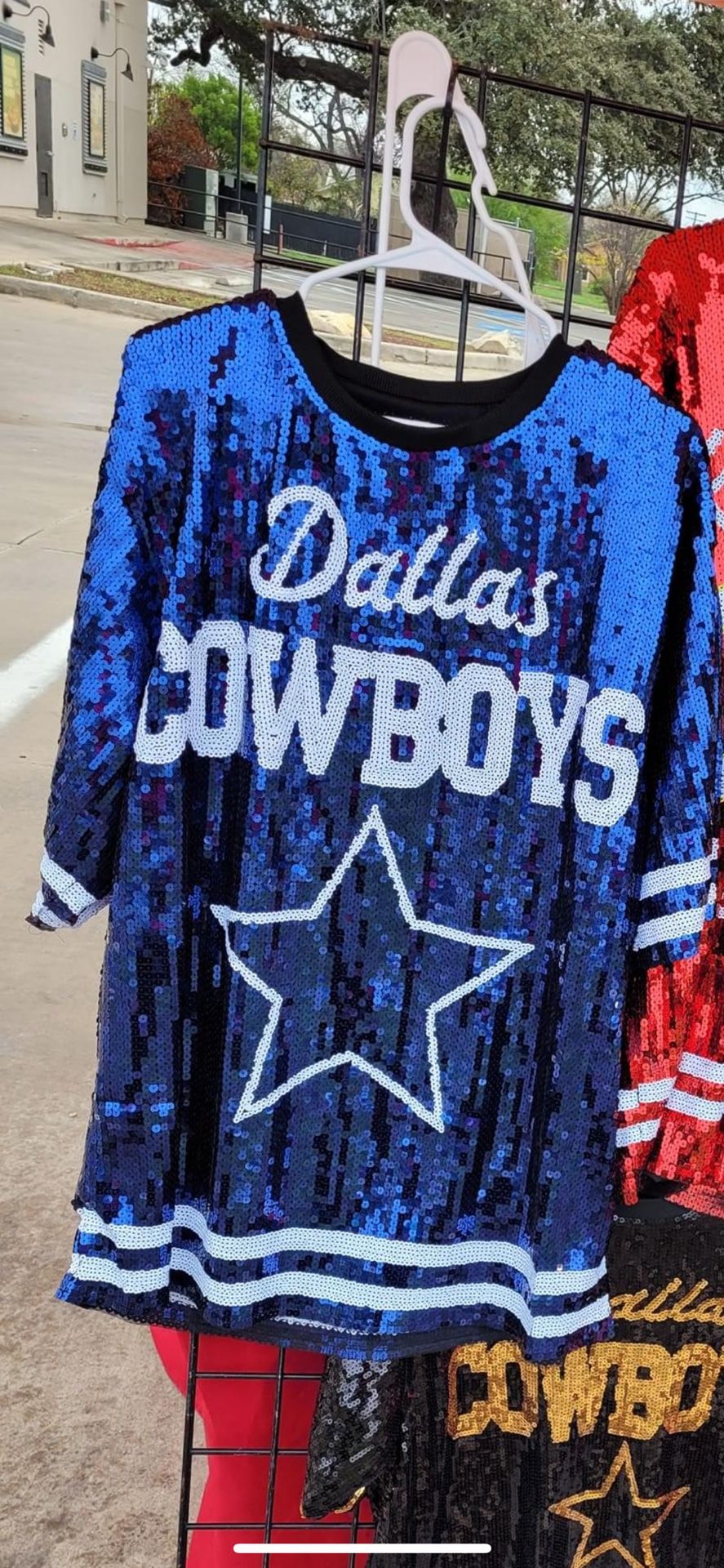 New Dallas cowboy Sequin Dress