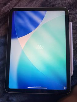 10th gen iPad with 2nd gen pencil