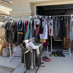 Clothes- Women, Men’s, and Kids (boy size small)