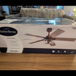 Ceiling Fan and light 