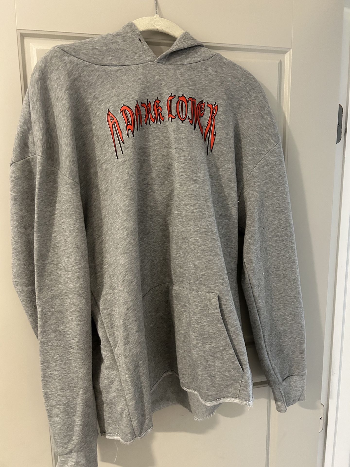Graphic Rockstar Grey Hoodie 
