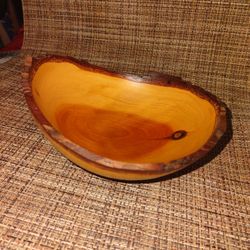 Red Cedar Decorative Bowl 