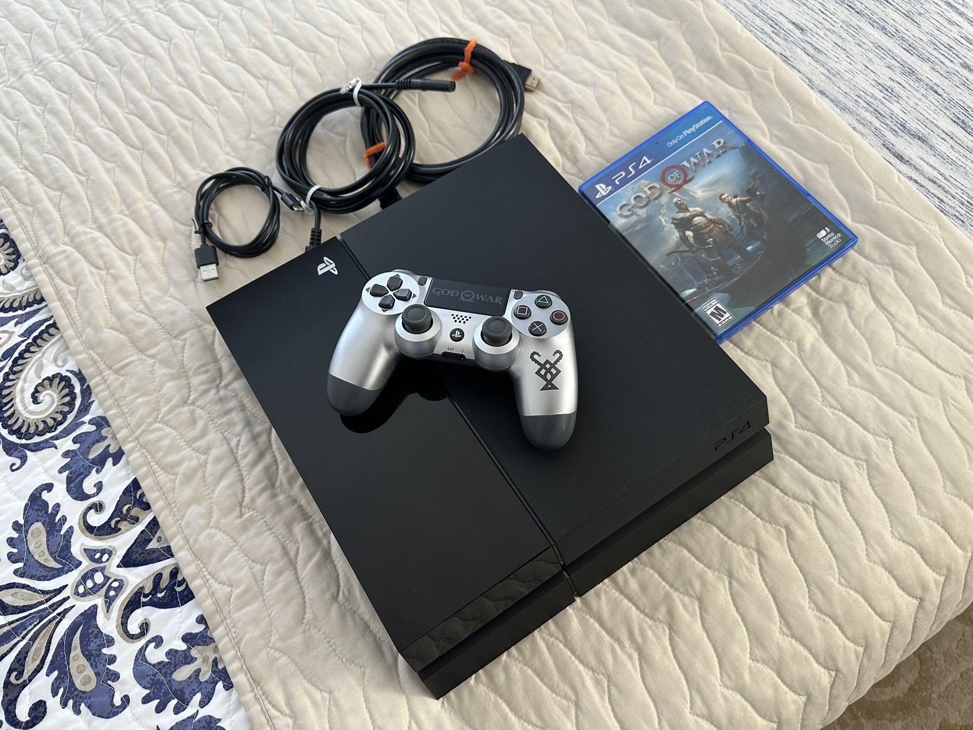Black Sony PS4 Console.