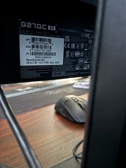 Gigabyte G27QC A 27” Curved Gaming Monitor