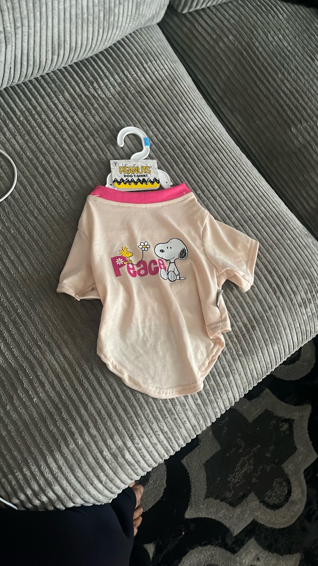 SNOOPY PEANUTS Dog Shirt