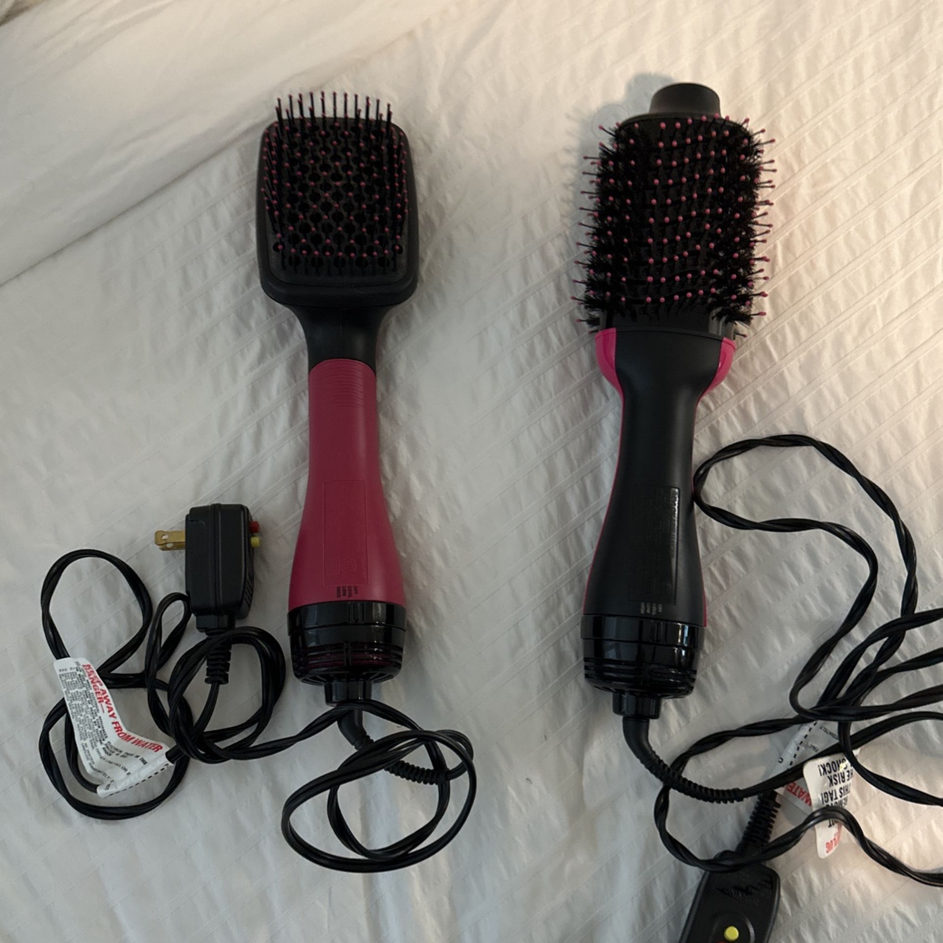 2 Hair Brush Dryer Revlon Never Used