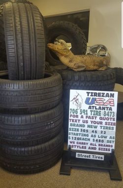305 45 22 BRAND NEW TIRE TIRES $120 EACH $480 SET