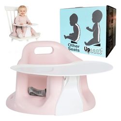 Upseat – The Original Ergonomic Baby Floor & Booster Seat with Tray, Developed with Physical Therapists for Upright Posture & Healthy Hip Development,