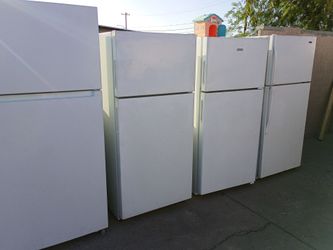 White working refrigerators