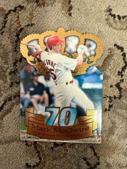 Rare Mark McGwire 1998 70 HR card