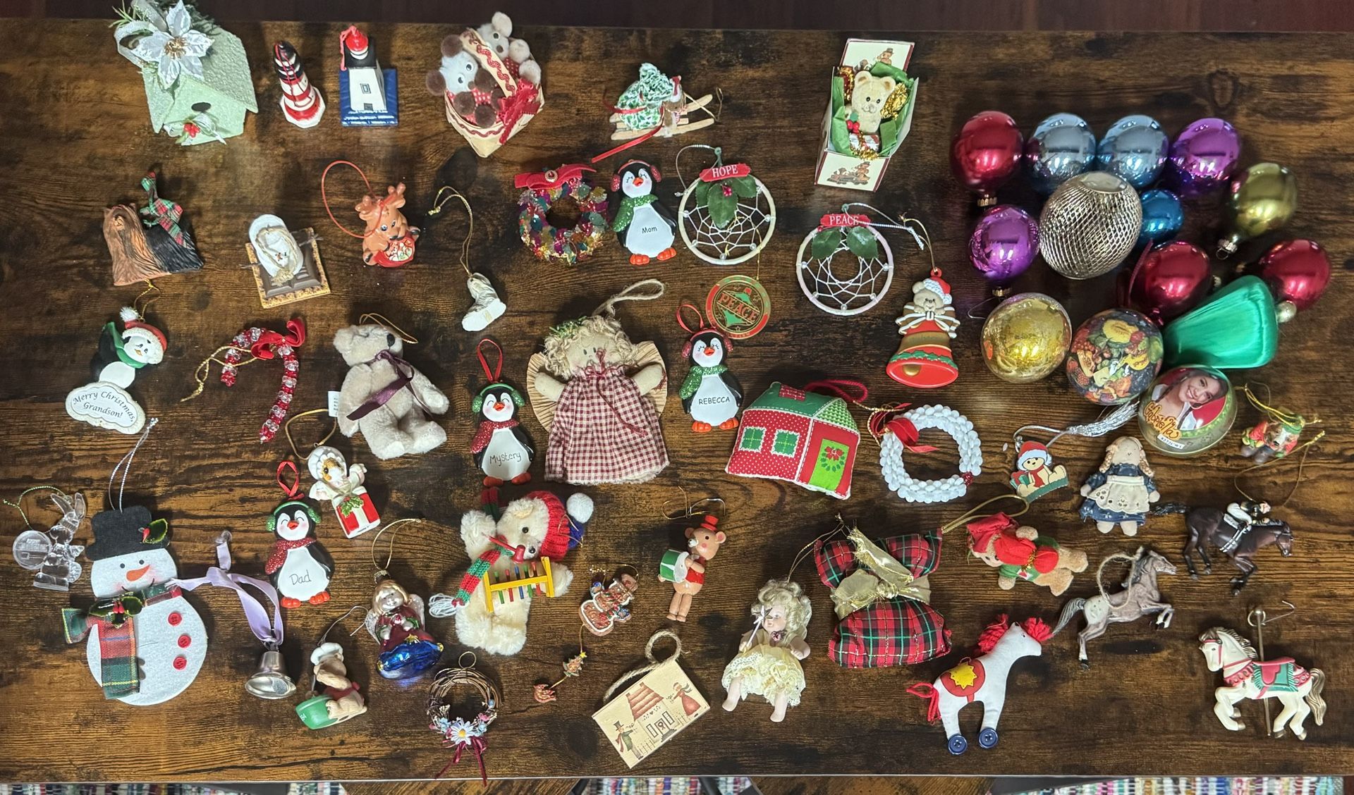Christmas Ornaments many vintage $20 for All xox
