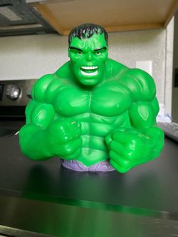 Marvel Incredible Hulk Monogram PVC Piggy Bank