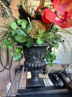 Decorativo con Flores artificiales
