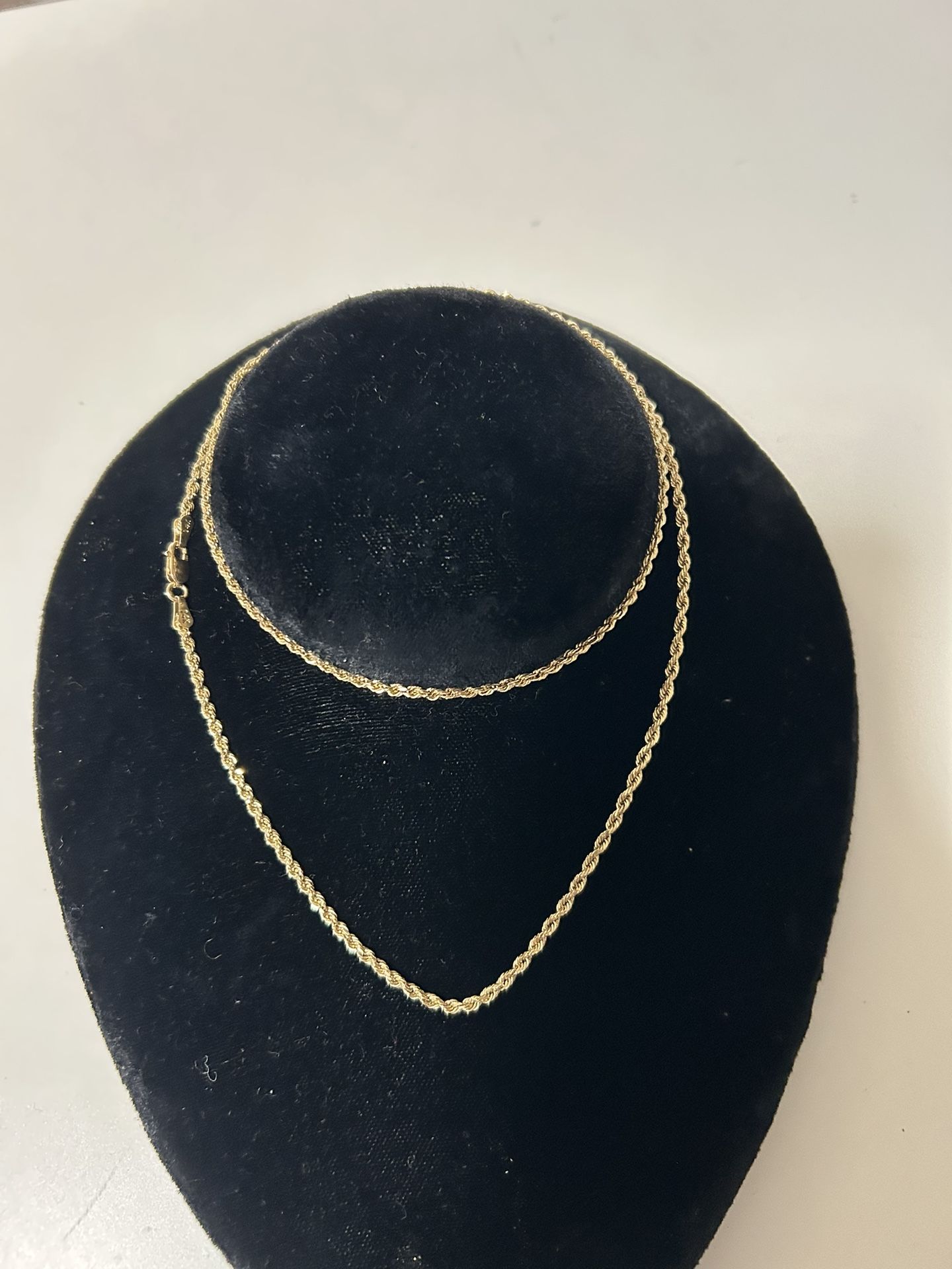 14k Gold Rope Chain