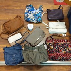 Purses. Nine West. Vera Bradley