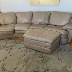 Leather couch