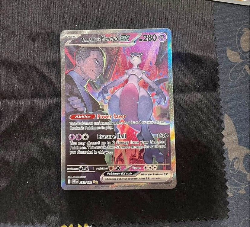 Pokémon Team Rocket's Mewtwo ex - {Top Mint Condition}