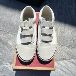 Old school V suede canvas vans