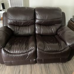 Leather Recliner 