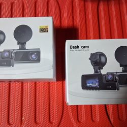 2 sets of dash cameras