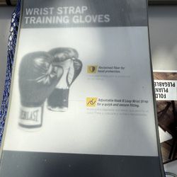 Everlast Wrist Strap Training Boxing Gloves