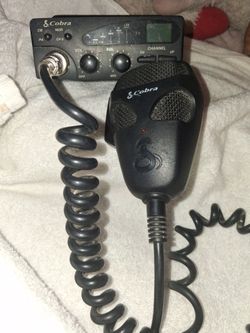Cobra CB Radio with Microphone