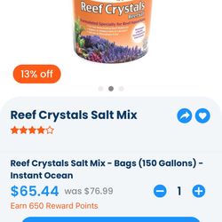 Reef Tank Salt