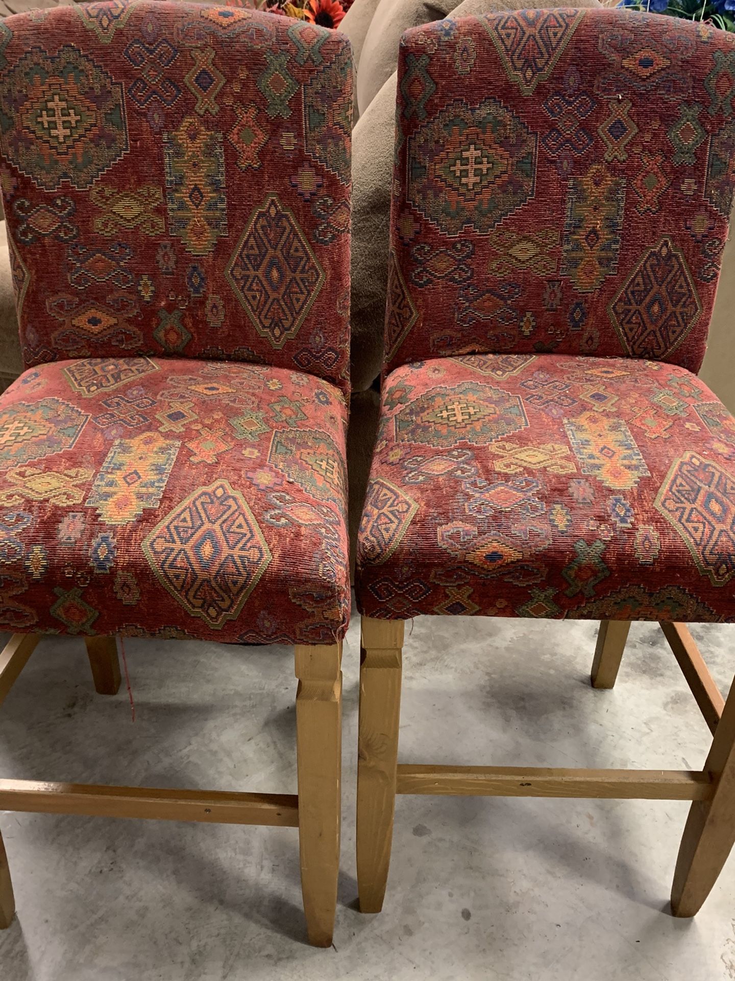 Pr of bar stools