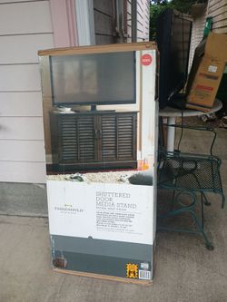 Brand new still in box media stand