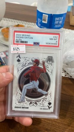 2022 Mosaic Shohei Ohtani Aces PSA 8 #A2