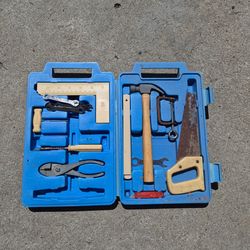 Vintage Tool Lot – Porter-Cable SawBoss + Handy Andy Tool Set 1990s As-Is