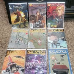 Battlestar Galactica And Firefly Comics