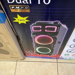 Bocina Bluetooth 2x12