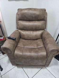Sillón reclinomatic cuero