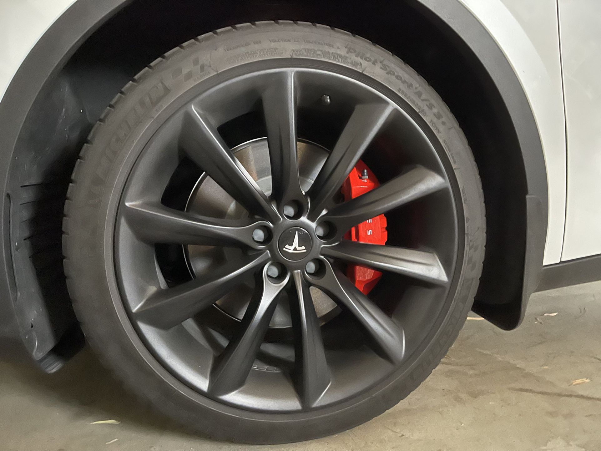 20” Tesla Model Y Wheels TST Tsportline 20x10 TPMS Michelin