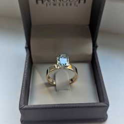 Size 7, Custom 14 Karat With 2.08 G Of Radiant Green Diamond Lab Grown